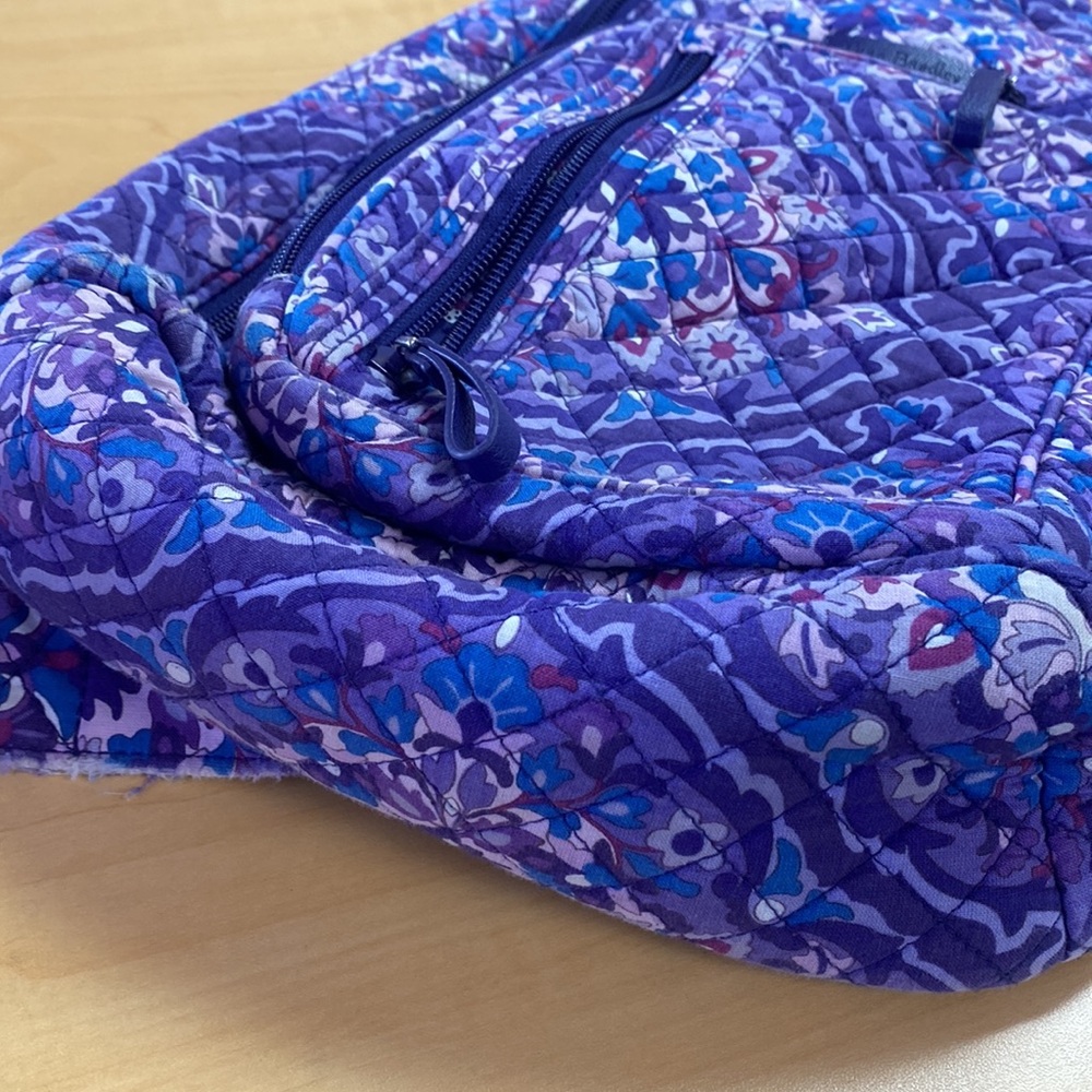Vera Bradley Purple Floral Women's Bag - Picture 3 of 9